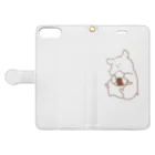 GooHamのぐうちゃんグッズ Book-Style Smartphone Case:Opened (outside)