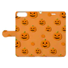 おーちょんのハロウィン仕様です！ Book-Style Smartphone Case:Opened (outside)