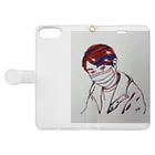 JUJUDEのMask man Book-Style Smartphone Case:Opened (outside)