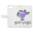 goriyogaのgoriyoga  Book-Style Smartphone Case:Opened (outside)