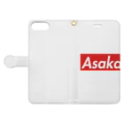 City FashionのAsaka Goods Book-Style Smartphone Case:Opened (outside)