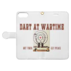 alt_203の40's Dart Board Book-Style Smartphone Case:Opened (outside)