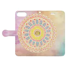 Sacred GardenのGrossaria Mandala Book-Style Smartphone Case:Opened (outside)