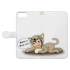 COMMIT_538のこびねこ Book-Style Smartphone Case:Opened (outside)