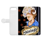 team-Aのキラキラ Book-Style Smartphone Case:Opened (outside)