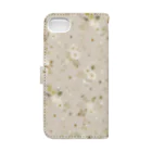 三浦朋代のRuimeme × 三浦朋代 〈Agathe〉flower Book-Style Smartphone Case :back