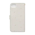 三浦朋代のRuimeme × 三浦朋代 〈Agathe〉flower tiered dress Book-Style Smartphone Case :back