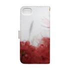 AGKの彼岸花のiphoneケース（7/8専用） Book-Style Smartphone Case :back