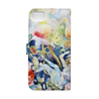 yui.nのFalling Into Wonderland Book-Style Smartphone Case :back