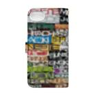 天才アートKYOTOの天才アートKYOTO  富田晃生_１ Book-Style Smartphone Case :back