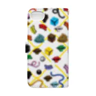 SHOP CMYKのJapanese Foods-A 〈iPhone全機種対応〉 Book-Style Smartphone Case :back