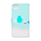 Runa_oのくまちゃん1 Book-Style Smartphone Case :back