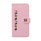 おさんぽわんこのグリフォンズ Book-Style Smartphone Case