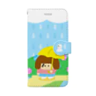 Naito_hの雨の日とアジサイとわたし Book-Style Smartphone Case