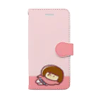 Naito_hのボ―――――っとしてるわたしシンプル Book-Style Smartphone Case