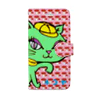 「中華居酒屋 ねこや」マーチャンダイズストアのmimiちゃんスマホケース・ベニテングダケ Book-Style Smartphone Case