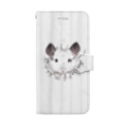 おもちのチンチラカンツウ-iPhone7-8用 Book-Style Smartphone Case