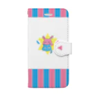 NDG2-1amanoのねこうさ Book-Style Smartphone Case