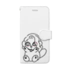 MuQ's SHOPのONEDARI PONPOKO Book-Style Smartphone Case