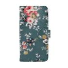 citrus-flowerのエレガント·フラワー Book-Style Smartphone Case