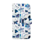 & colorsの図形×星空 Book-Style Smartphone Case