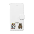 きっきゃわーのMowBear 手帳型スマホケース