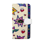 Marino Hata (de mali)のEye eye eye’s Book-Style Smartphone Case