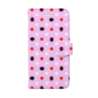 くいなの母のだんだらけpink Book-Style Smartphone Case