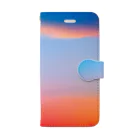 NEON LIGHT STARSの赤富士ひのまる空 Book-Style Smartphone Case