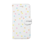 萩岩睦美のグッズショップの手帳型スマホケース　ポー＆リルフィ Book-Style Smartphone Case