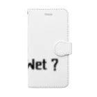 しらいし…Dry or Wet?のDry or Wet ? Book-Style Smartphone Case