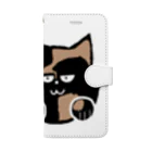 サビ猫azunekoのおうちのサビ猫のazuneko(あずねこ) Book-Style Smartphone Case