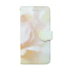 Flowering TAOの朝日にまどろむ【薔薇】（花の色） Book-Style Smartphone Case