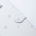 muiko'sのハイビスカスと浴衣 Book-Style Smartphone Case :clasp (magnet type)