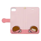 Naito_hのボ―――――っとしてるわたしシンプル Book-Style Smartphone Case:Opened (outside)