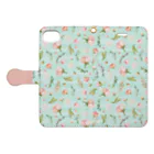 Renee Paperieのpastel Book-Style Smartphone Case:Opened (outside)