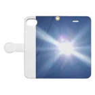キアヌの太陽サンサン Book-Style Smartphone Case:Opened (outside)