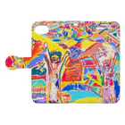 KANJI shop japanのKANJI 4 Book-Style Smartphone Case:Opened (outside)