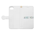 まりん@グラフィックレコーダーのARE YOU Book-Style Smartphone Case:Opened (outside)