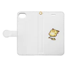 みのライチ Book-Style Smartphone Case:Opened (outside)