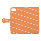 ペンギン寿司のSALMON Book-Style Smartphone Case:Opened (outside)