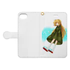 wordのこうこ Book-Style Smartphone Case:Opened (outside)