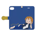 双葉SUZURIのNEHAN Book-Style Smartphone Case:Opened (outside)