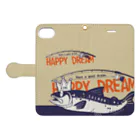 イラスト MONYAAT の CT143　サモタンの夢*bg Book-Style Smartphone Case:Opened (outside)