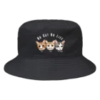 みきぞーん｜保護猫 ミッキー画伯と肉球とおともだちのrui & ram &ta-cha Bucket Hat