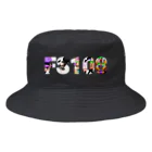 FS108(ファンタジスタ入れ歯)イラスト　絵描きのFS108 パンチラGIRLSロゴ Bucket Hat