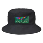 Lunannieのカラフルな山たち Bucket Hat