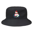 イラスト MONYAAT の毎月25日はプリンの日のプリン　イチゴプリン Bucket Hat