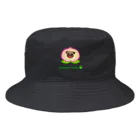 momolove のDANMENN PAGU 桃 Bucket Hat