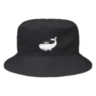 シロクジラのお店のシロクジラ Bucket Hat